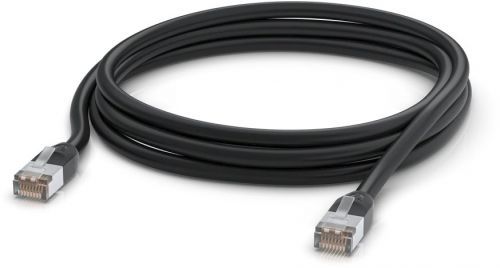 UBNT UACC-Cable-Patch-Outdoor-3M-BK, Venkovní UniFi patch kabel, 3m, Cat5e, černý