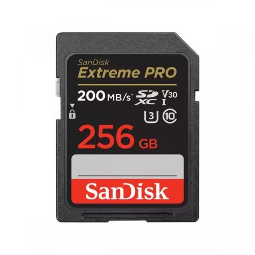 SanDisk Extreme PRO SDXC 256GB 200MB/s V30 UHS-I