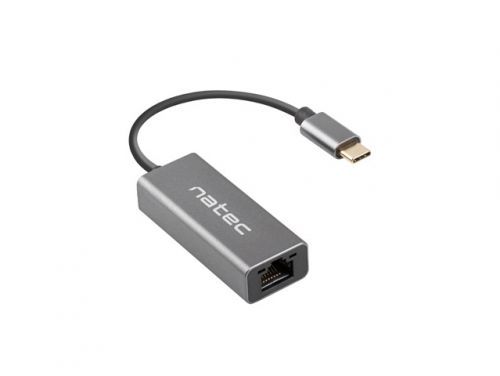 NATEC CRICKET externí Ethernet síťová karta USB-C 3.1 1X RJ45 1GB kabel