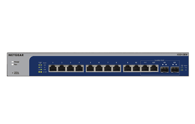 NETGEAR 12PT 10G/MULTI-GIG WEB MANAGED PLUS