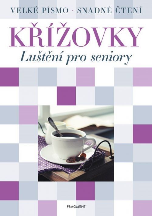 Křížovky – Luštění pro seniory (fialové) - autora nemá
