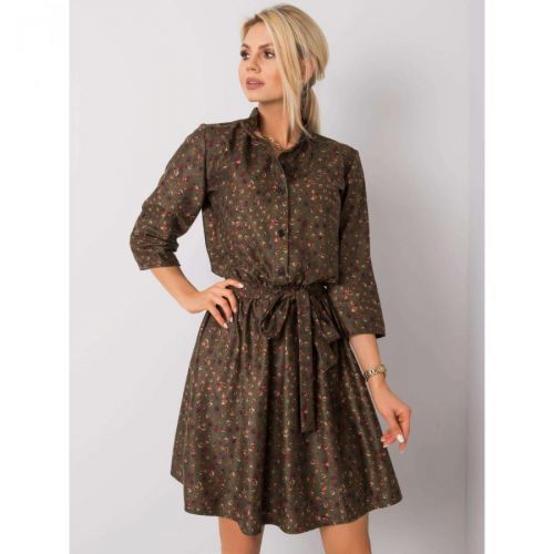 Dámské šaty Fashionhunters Floral patterned