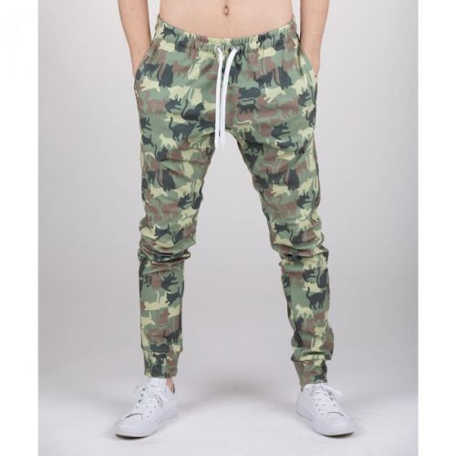 Aloha From Deer Unisex's Camo Cats Sweatpants SWPN-PC AFD090