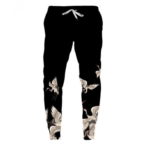 Aloha From Deer Unisex's Cranes Sweatpants SWPN-PC AFD913