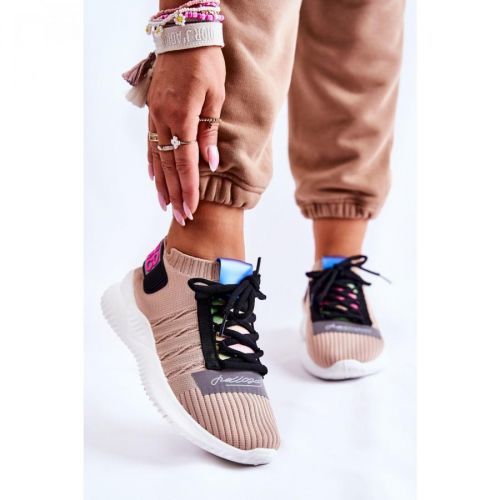 Women's Sport Shoes Slip-on Beige Klayra