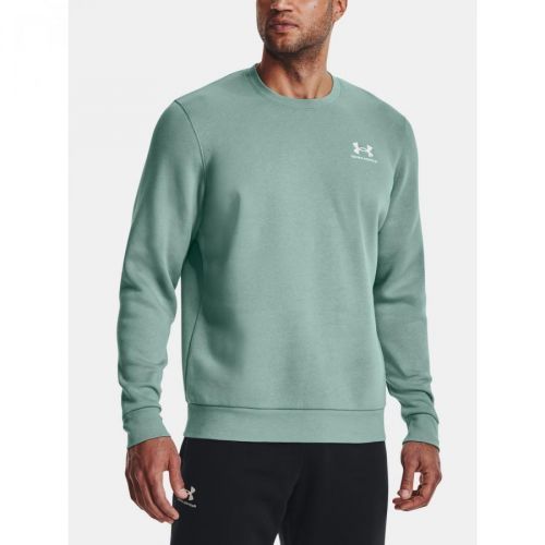 Under Armour Mikina UA Essential Fleece Crew-GRN - Pánské