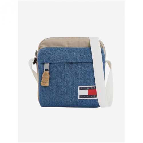 Béžovo-modrá pánská crossbody taška Tommy Hilfiger - Pánské