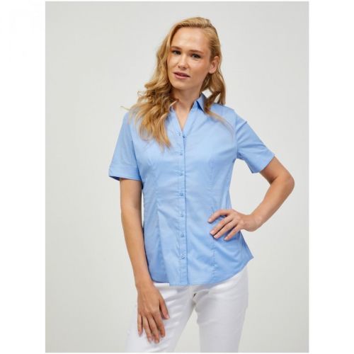 Světle modrá košile s krátkým rukávem ORSAY - Dámské