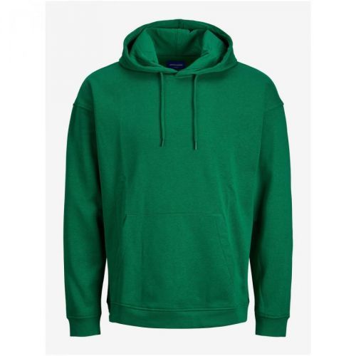 Zelená mikina s kapucí Jack & Jones Brink - Pánské