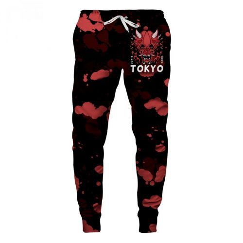 Aloha From Deer Unisex's Tokyo Oni  Sweatpants SWPN-PC AFD937