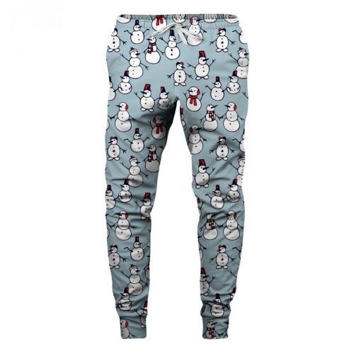 Aloha From Deer Unisex's Snowman Sweatpants SWPN-PC AFD844