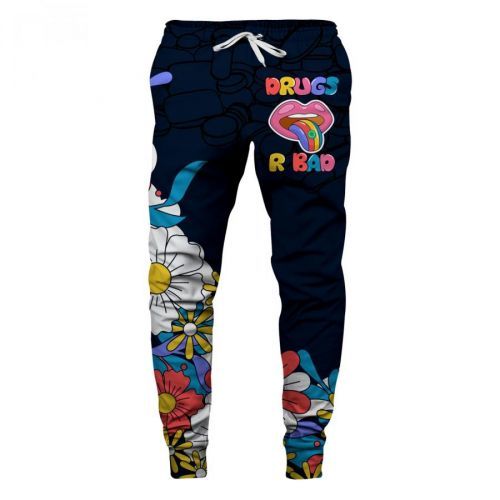 Aloha From Deer Unisex's Drugs R Bad Sweatpants SWPN-PC AFD1030