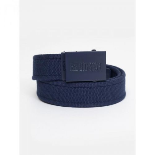 Big Star Man's Belt 240030 Navy Blue