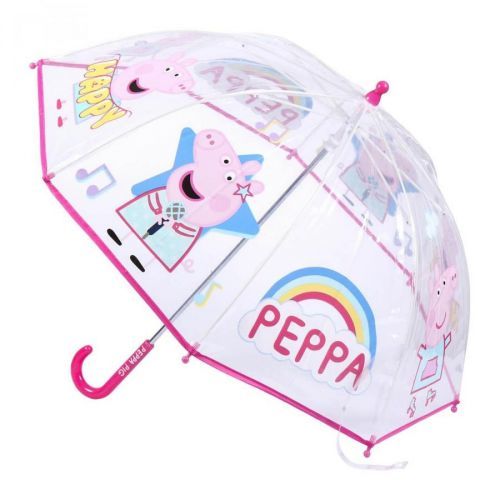 UMBRELLA POE MANUAL BUBBLE PEPPA PIG