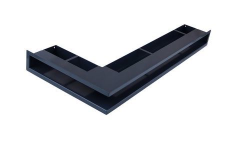 Krbová mřížka LUFT 40x60x6 cm černá leva