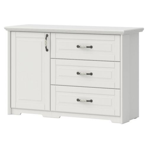 Komoda 1d3s Evergreen k13/eg ivory mat