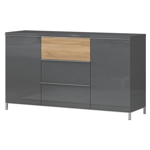 Komoda 2d3s Onyx k23/on pacific walnut/anthracit