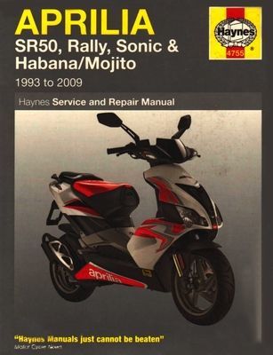 Aprilia SR50, Rally, Sonic & Habana/Mojito Scooters (93 - 09) (Mather Phil)(Paperback / softback)