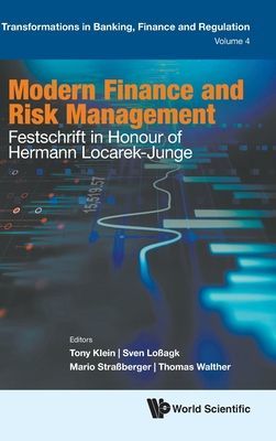 Modern Finance And Risk Management: Festschrift In Honour Of Hermann Locarek-junge(Pevná vazba)