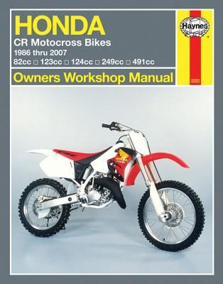 Honda CR Motocross Bikes (86-07) (Haynes Publishing)(Paperback / softback)