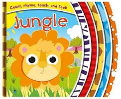 Count Rhyme Touch & Feel - Jungle(Pevná vazba)