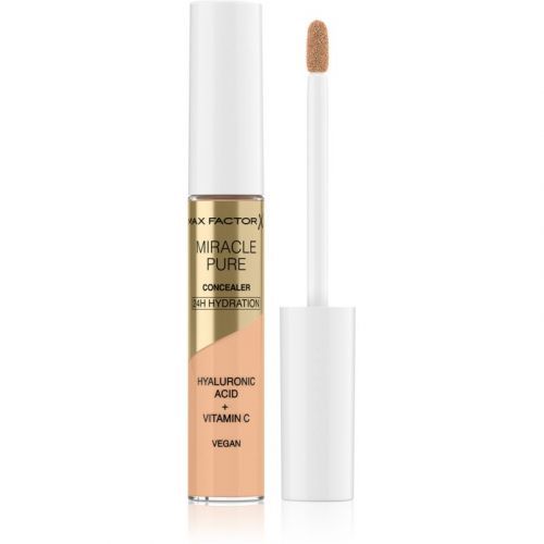 Max Factor Miracle Pure Skin tekutý krycí korektor s hydratačním účinkem odstín 10 7,8 ml