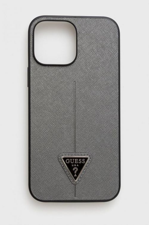 Obal na telefon Guess Iphone 13 Pro Max 6,7'' stříbrná barva