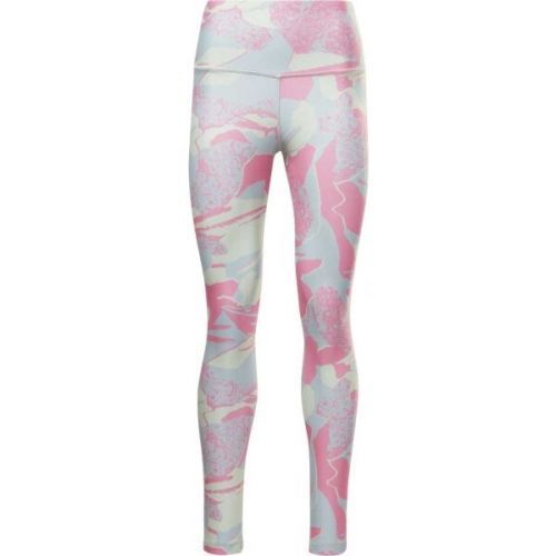 Reebok WOR AOP TIGHT Dámské legíny, mix, velikost M