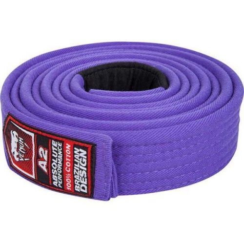 Venum BJJ BELT Pásek, fialová, velikost 260