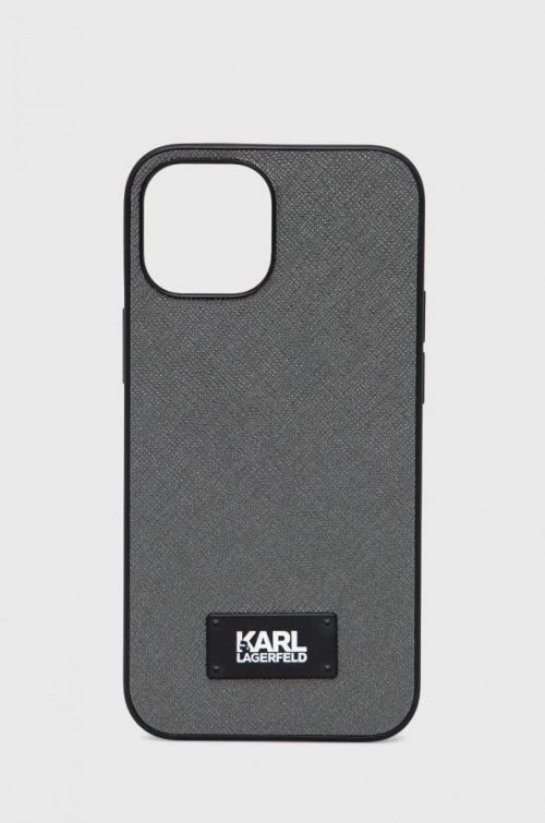 Obal na telefon Karl Lagerfeld Iphone 13 Mini 5,4'' stříbrná barva