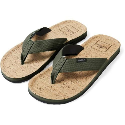 O'Neill CHAD FABRIC SANDALS Pánské žabky, khaki, velikost 42