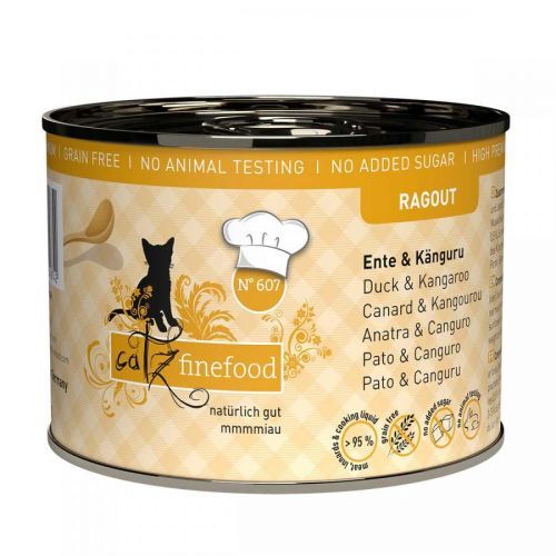 catz finefood Ragout No.607 kachní maso & klokaní maso 6 × 190 g