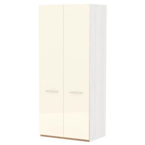 Skříň 2d Gala dp2/gl pacific walnut/beige