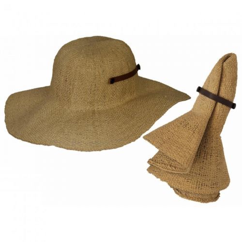 Klobouk slaměný Scippis Carina - béžový, S/M