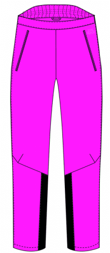 Neviana WP2111, pink-black - XS