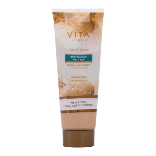 Vita Liberata Body Blur™ Body Makeup With Tan 100 ml tělový make-up se samoopalovacím účinkem pro ženy Light
