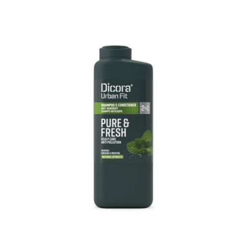 Dicora Shampoo 2IN1 Pure & Fresh šampon a kondicionér 2 v 1 pro zdravé vlasy bez lupů  400 ml