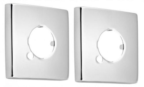 SAPHO Rozeta hranatá 60/25 mm, výška 9 mm, chrom RS331