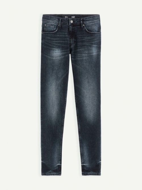 Celio Coskinny3 Jeans Modrá