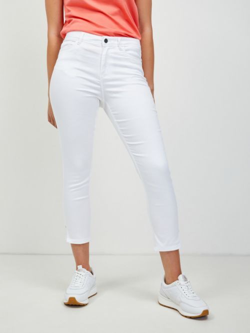 Orsay Jeans Bílá