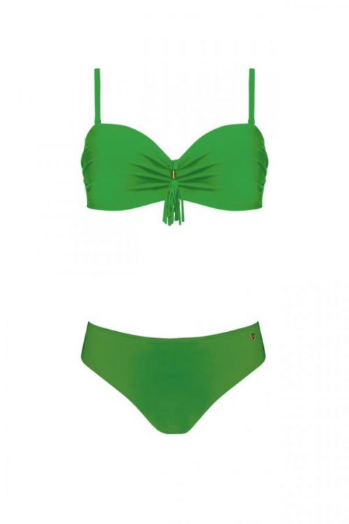 Dámské dvoudílné plavky S730PN6 Monaco5 - Self - 42C - růžová-fialová