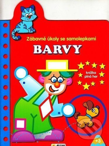 Zábavné úkoly se samolepkami - barvy
