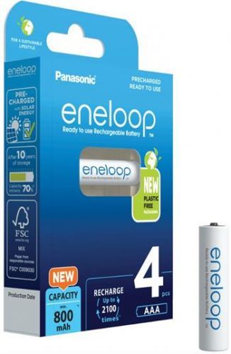 Panasonic Eneloop N AAA, akumulátory 4 ks
