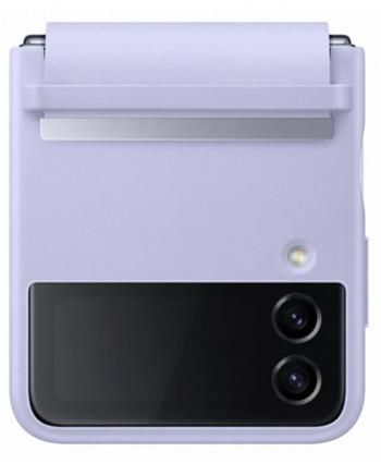 Samsung flipový kožený kryt pro Galaxy Z Flip 4, fialová