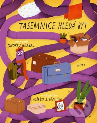 Tasemnice hledá byt - Ondřej Hrabal, Alžběta Zatloukalová Göbelová (ilustrátor)