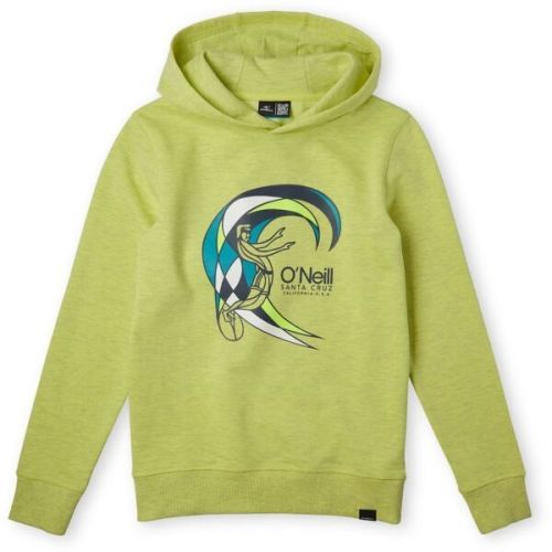 O'Neill CIRCLE SURFER MULTI HOODIE Chlapecká mikina, zelená, velikost 176