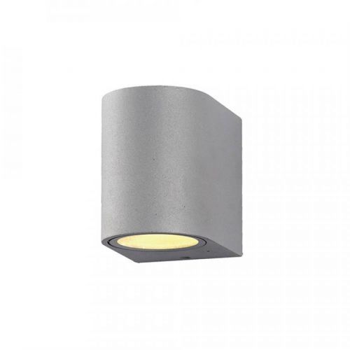 Optonica WALL LAMP ALUMINIUM SILVER BODY GU10 SOCKET GU10 7433