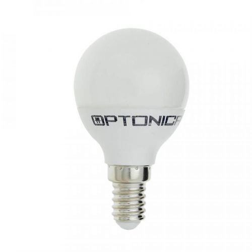 Optonica LED Žárovka G45 E14 8.5W Studená bílá