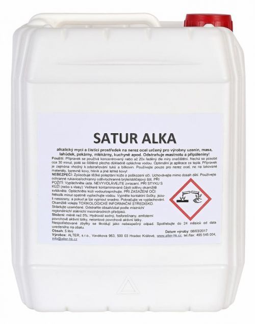 SATUR ALKA na nerez 5 l