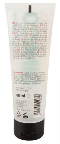 Just Play Ginseng Ginkgo - water-based lubricant (80ml)